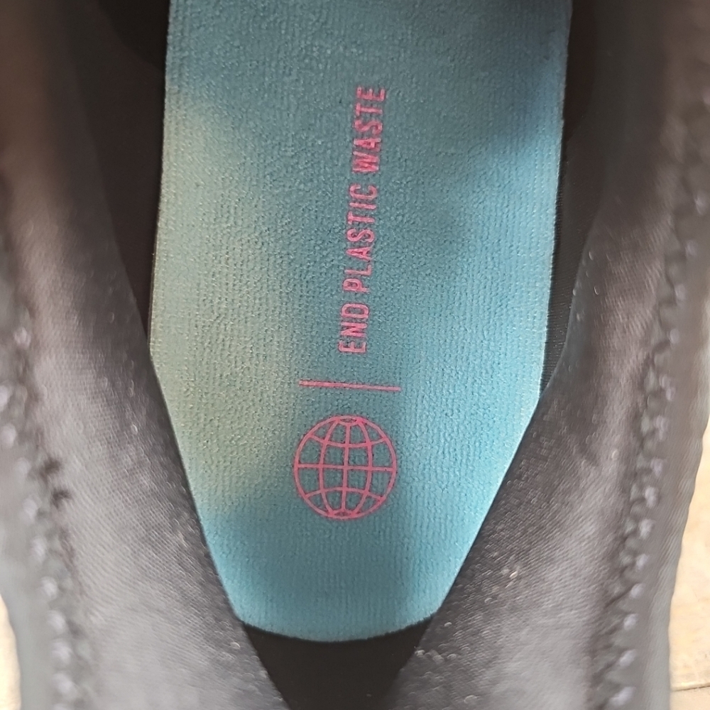 adidas Web Boost Men's Running Sportswear Shoes Carbon/Black/ Bliss Blue - Picture 12 of 12